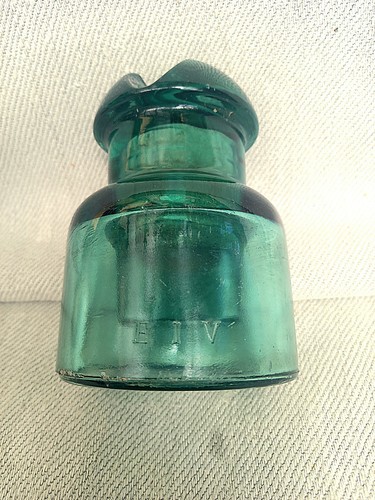 Alter glas isolator mintgrün - glas,