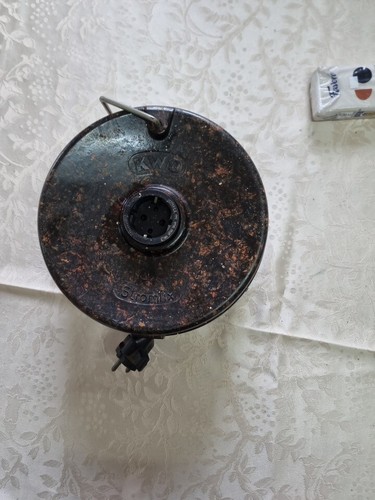 Alte kabeltrommel bakelit - ,