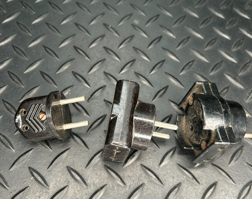 Ddr bakelit stecker loft - bakelit, retro