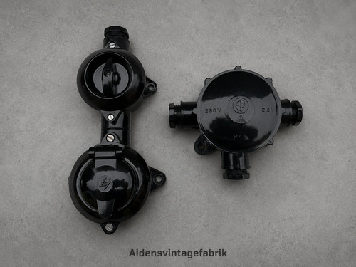 Set bakelit dreh lichtschalter - bakelit,