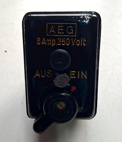 Aeg antiker drehschalter - aeg,