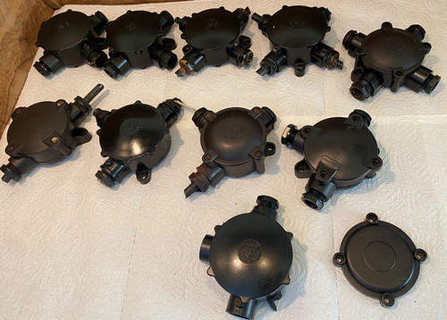 Ddr bakalit verteiler - 9x,
