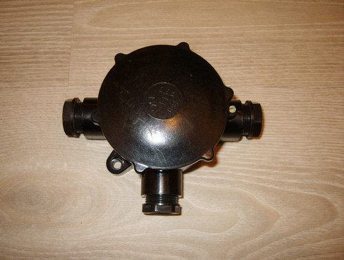 Alte verteilerdose 3fach - verteilerdose, ap